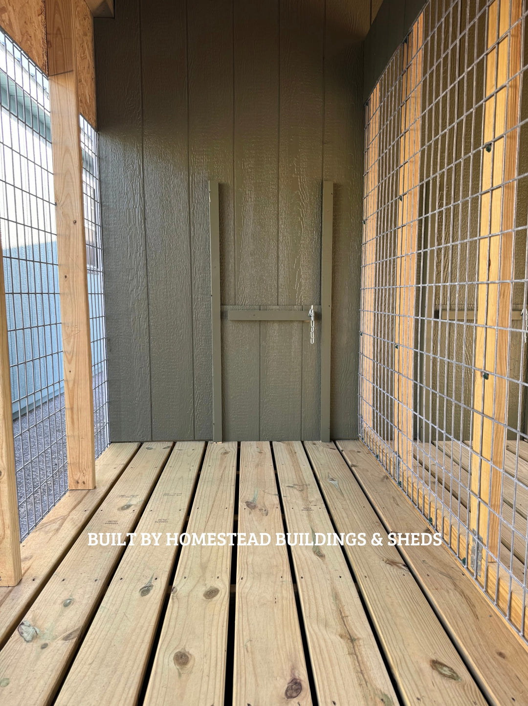 12x16 Dog Kennel Design #225