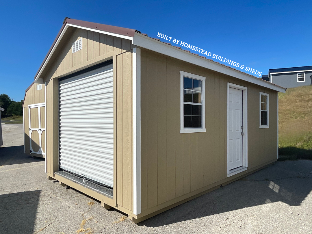 12x20 Heavy Duty Deluxe A-Frame Garage Design #146