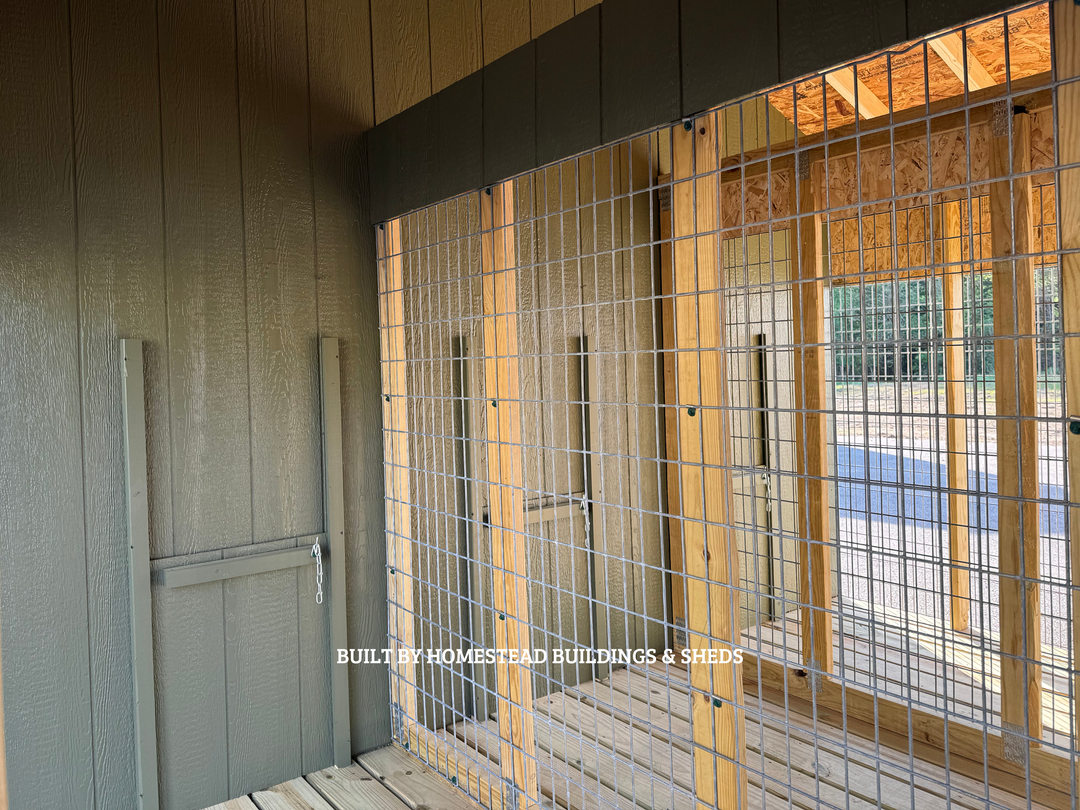 12x16 Dog Kennel Design #225
