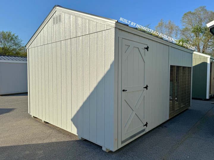 12x16 Dog Kennel Design #224