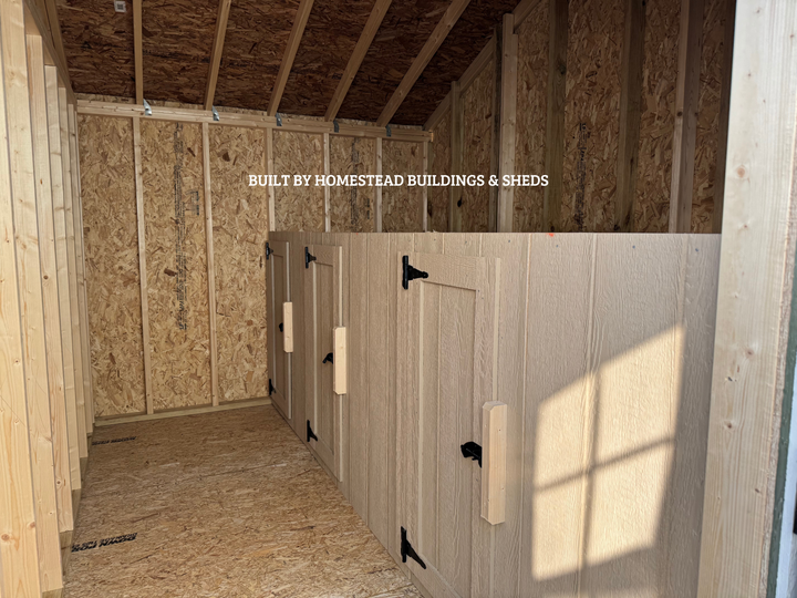 12x16 Dog Kennel Design #224