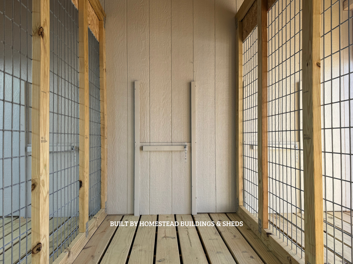 12x16 Dog Kennel Design #224
