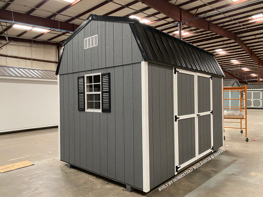 8x12 Utility High Barn Design #282