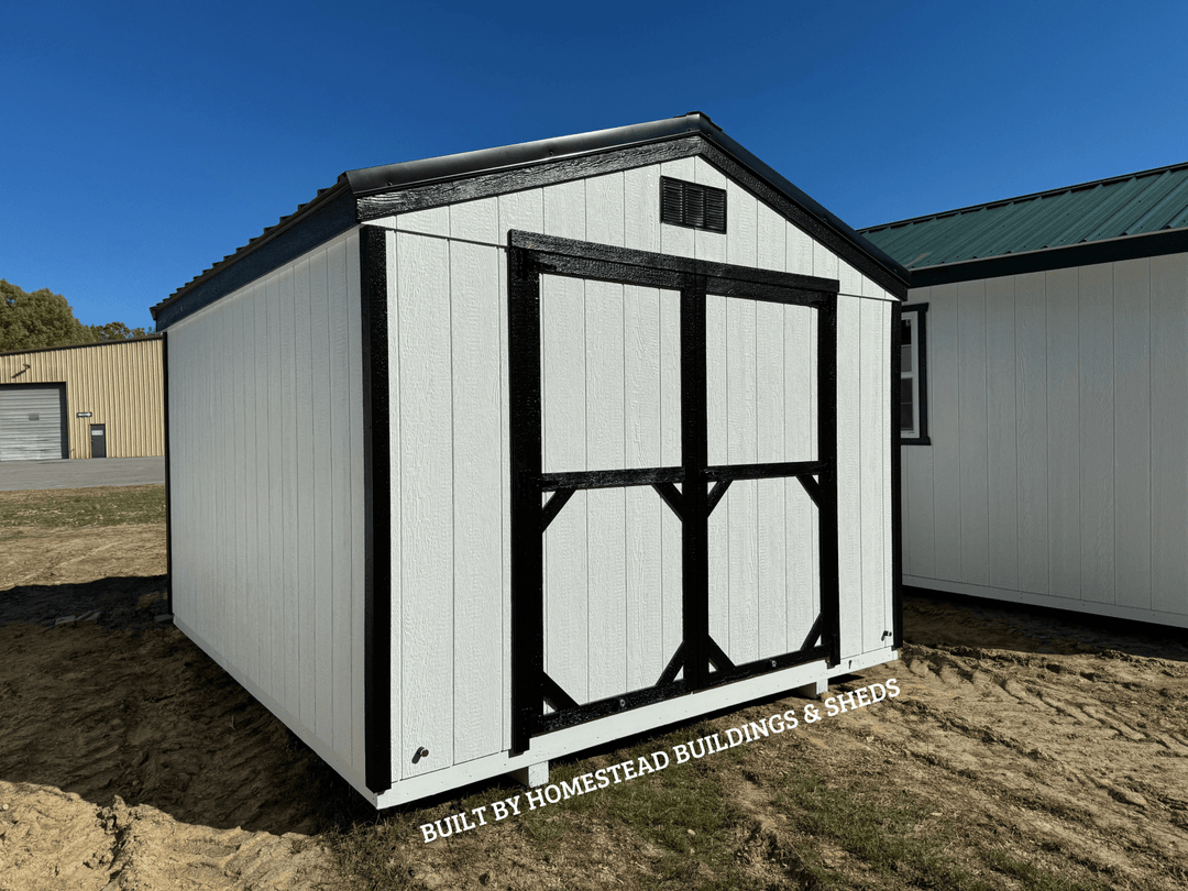 10x12 Workshop Design #77 - Homestead Buildings & Sheds
