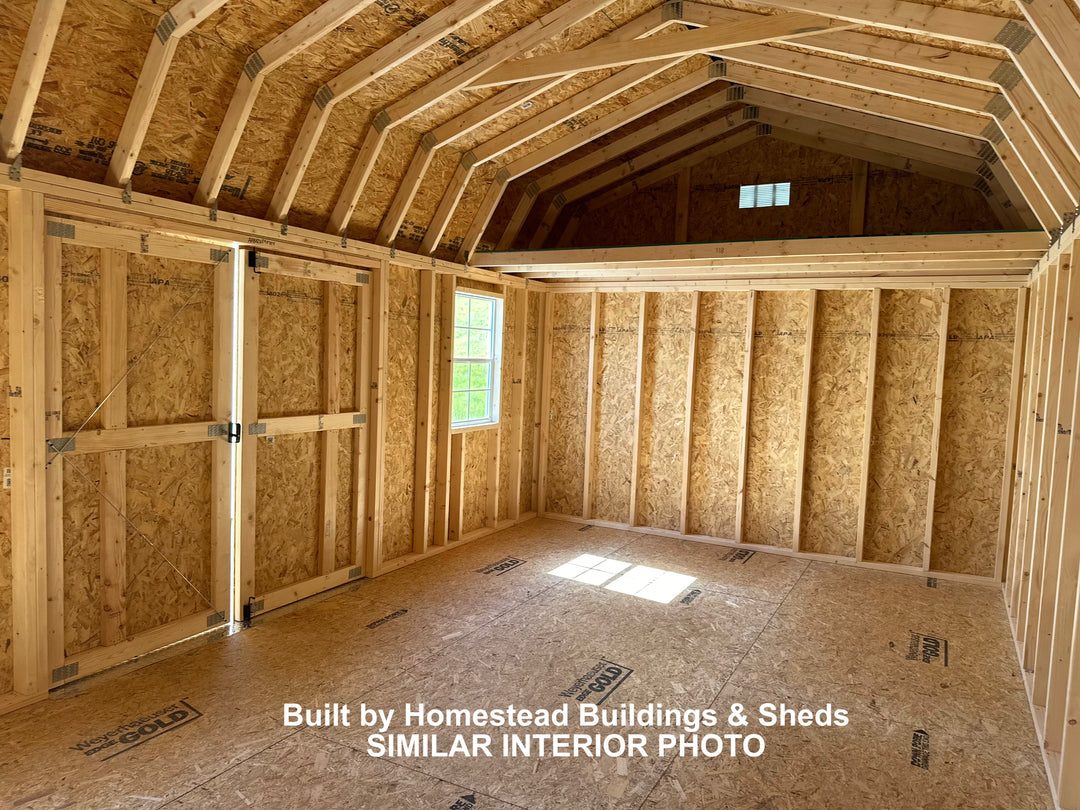12x24 Deluxe High Barn Design #164