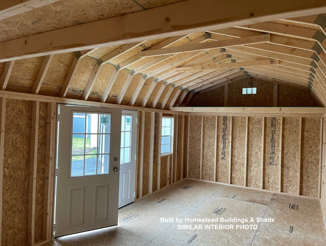 12x24 Deluxe High Barn Design #29