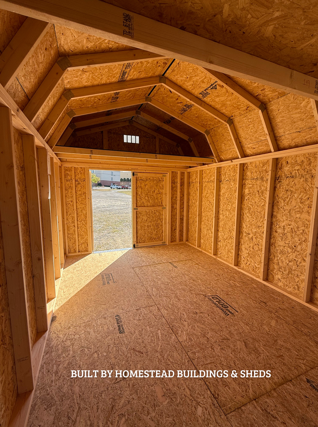 10x16 Utility High Barn Design #159
