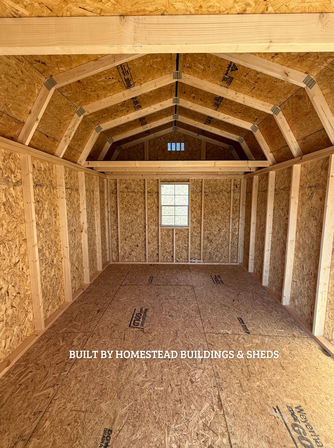 10x16 Utility High Barn Design #159
