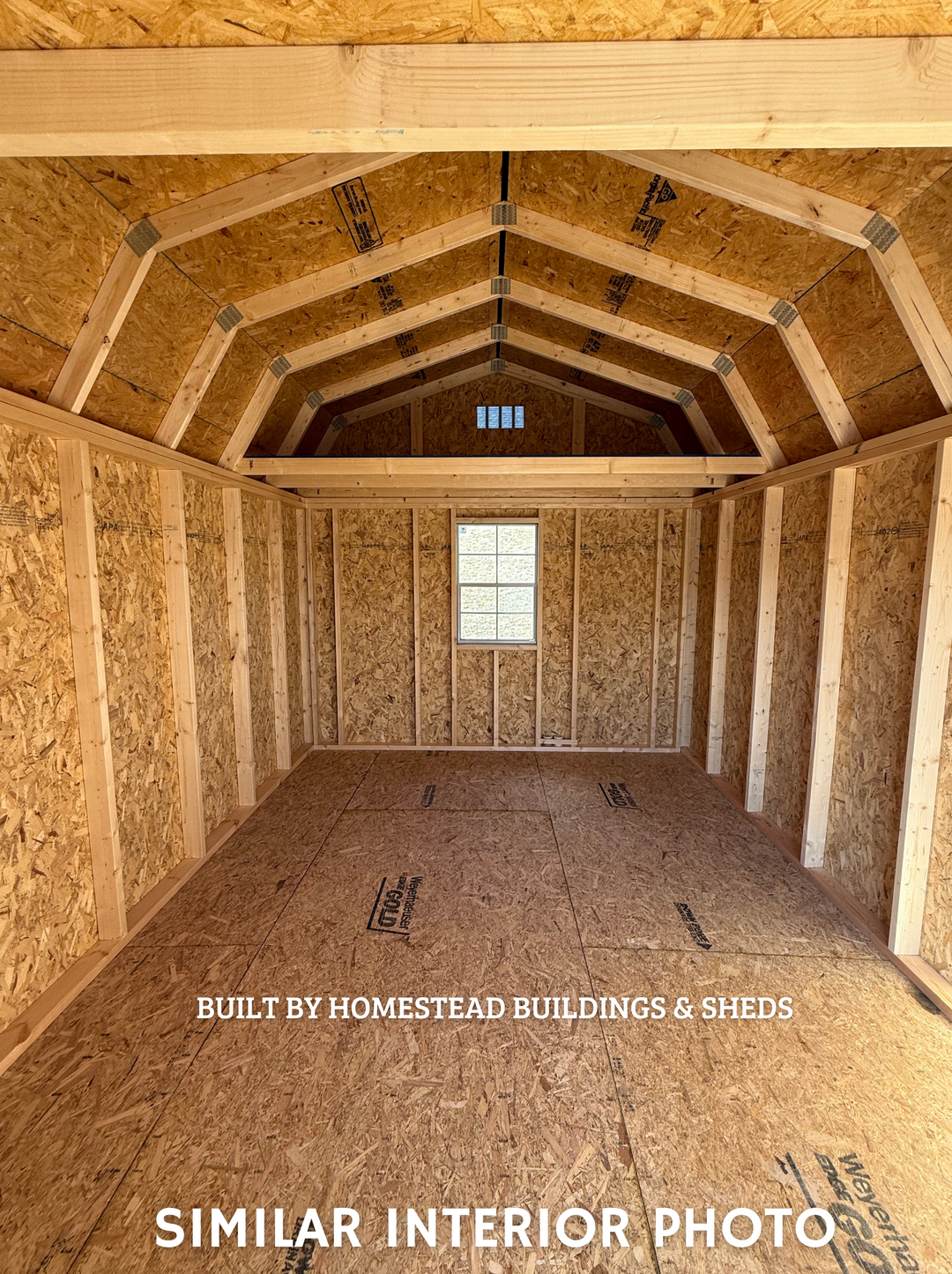 10x16 Utility High Barn Design #284
