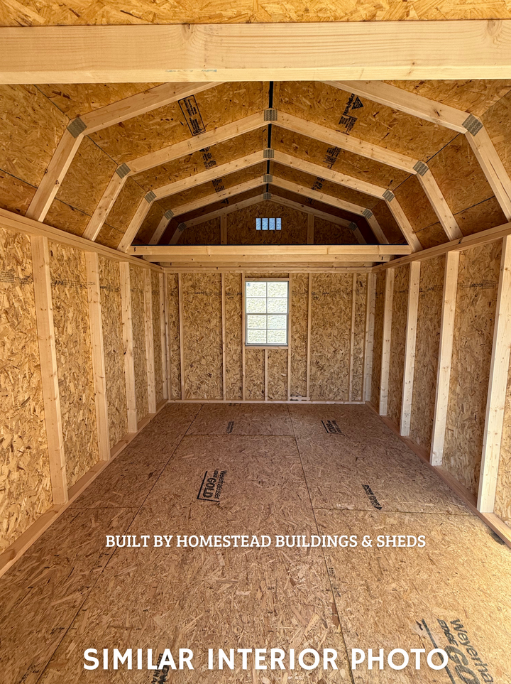10x16 Utility High Barn Design #284