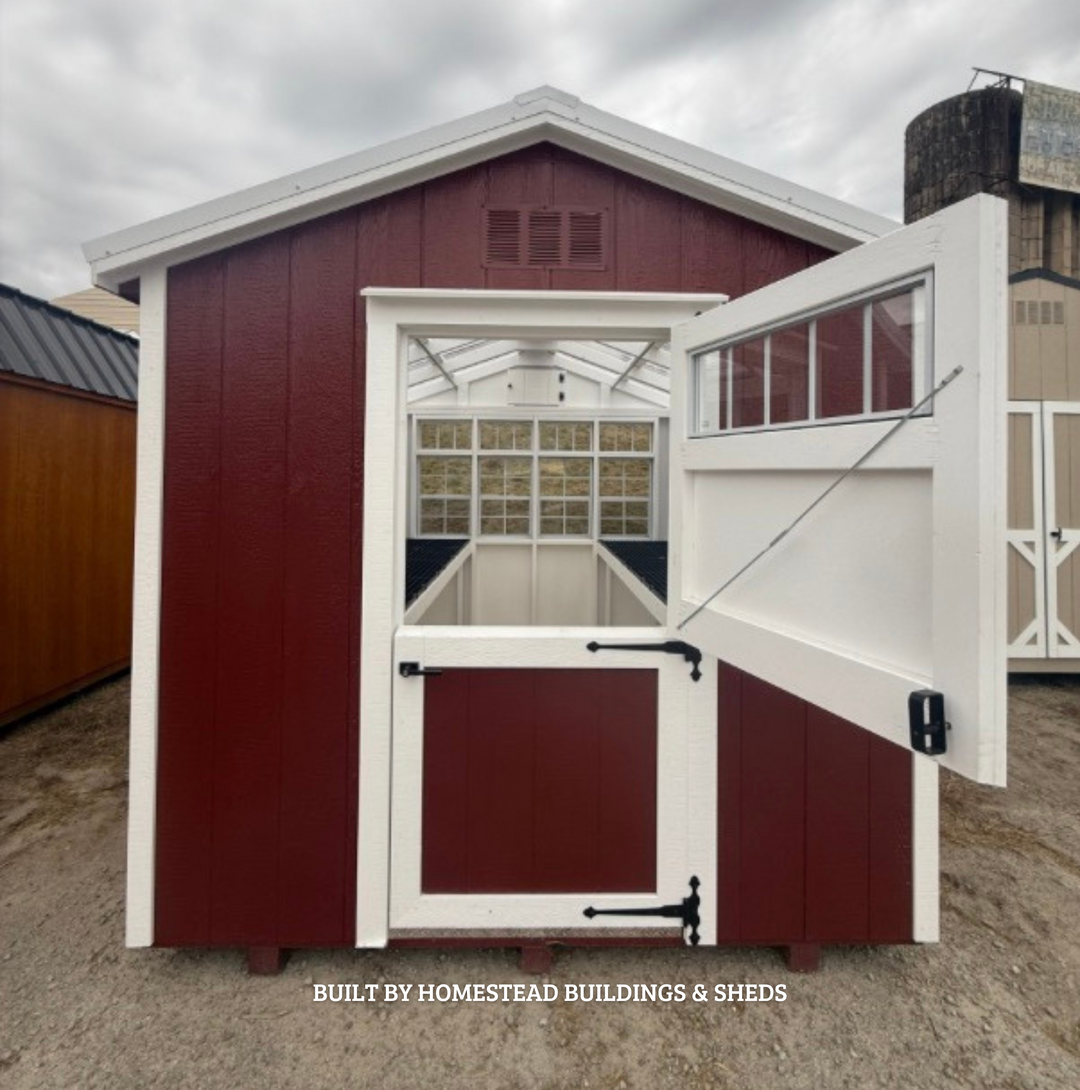 8x10 Utility Greenhouse Design #289