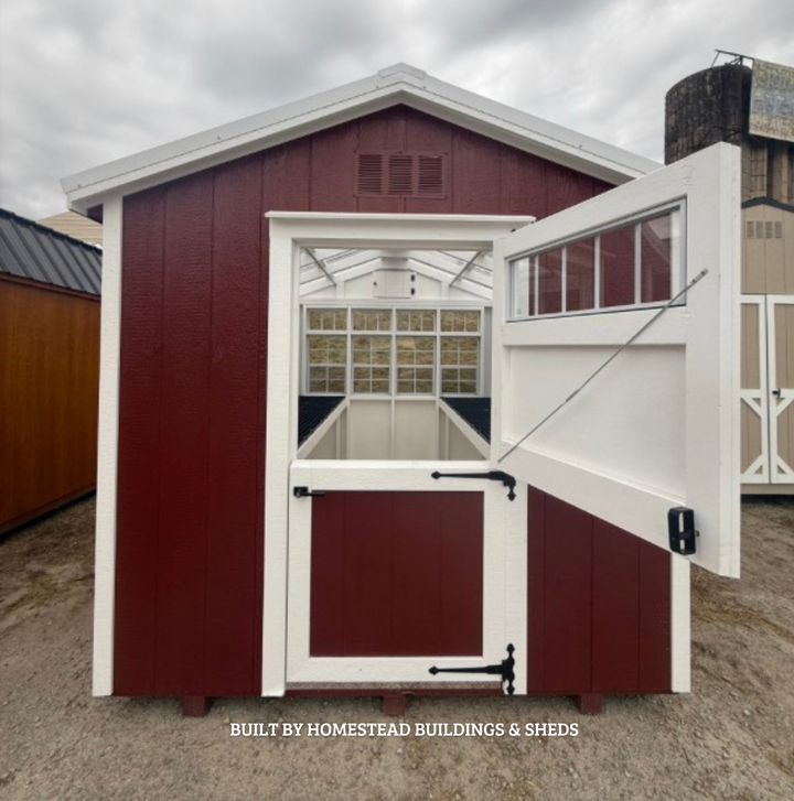 8x10 Utility Greenhouse Design #289