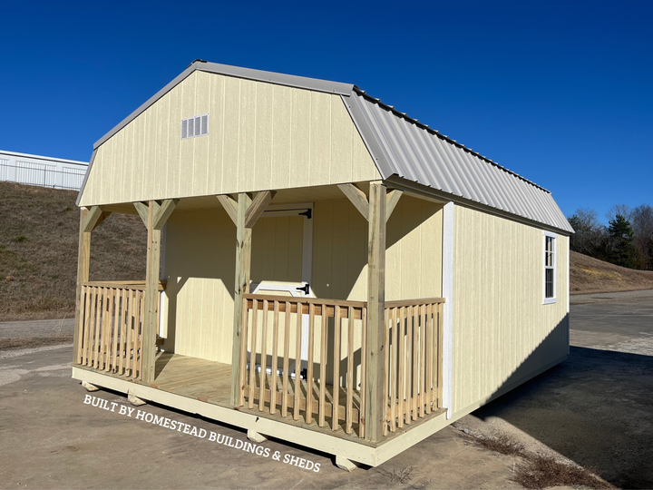 14x20 Deluxe High Barn Cabin Design #226