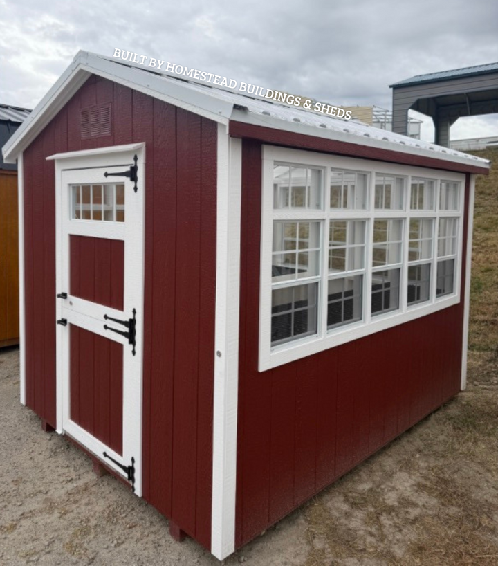 8x10 Utility Greenhouse Design #289