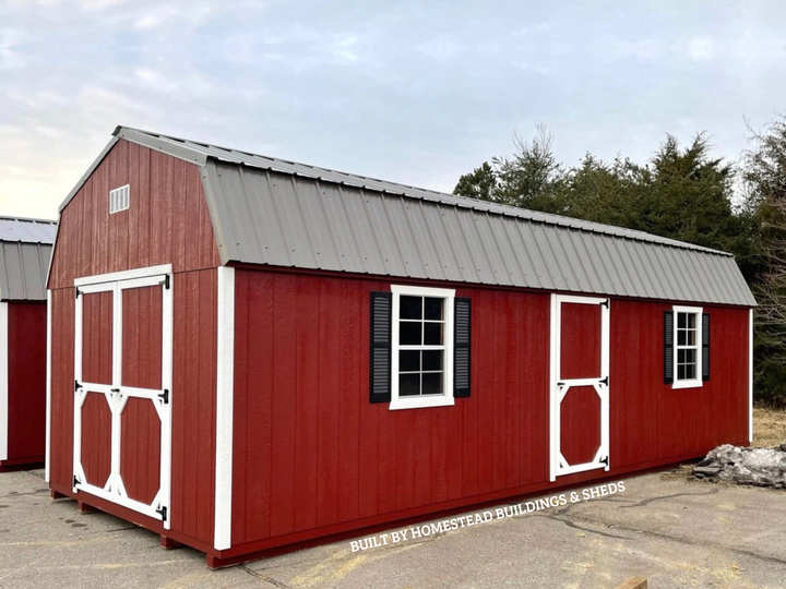 12x28 Deluxe High Barn Design #169
