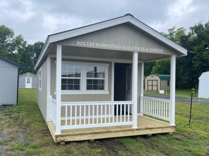12x32 Finished Cottage Cabin Design #11