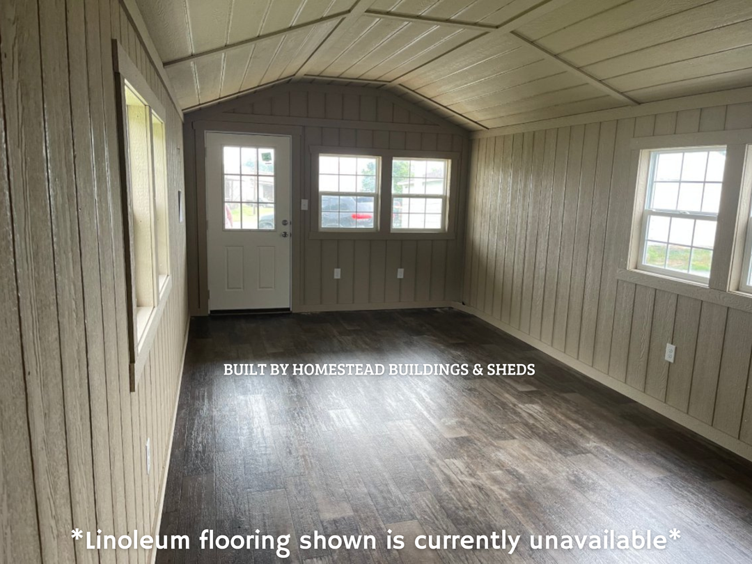 12x32 Finished Cottage Cabin Design #11