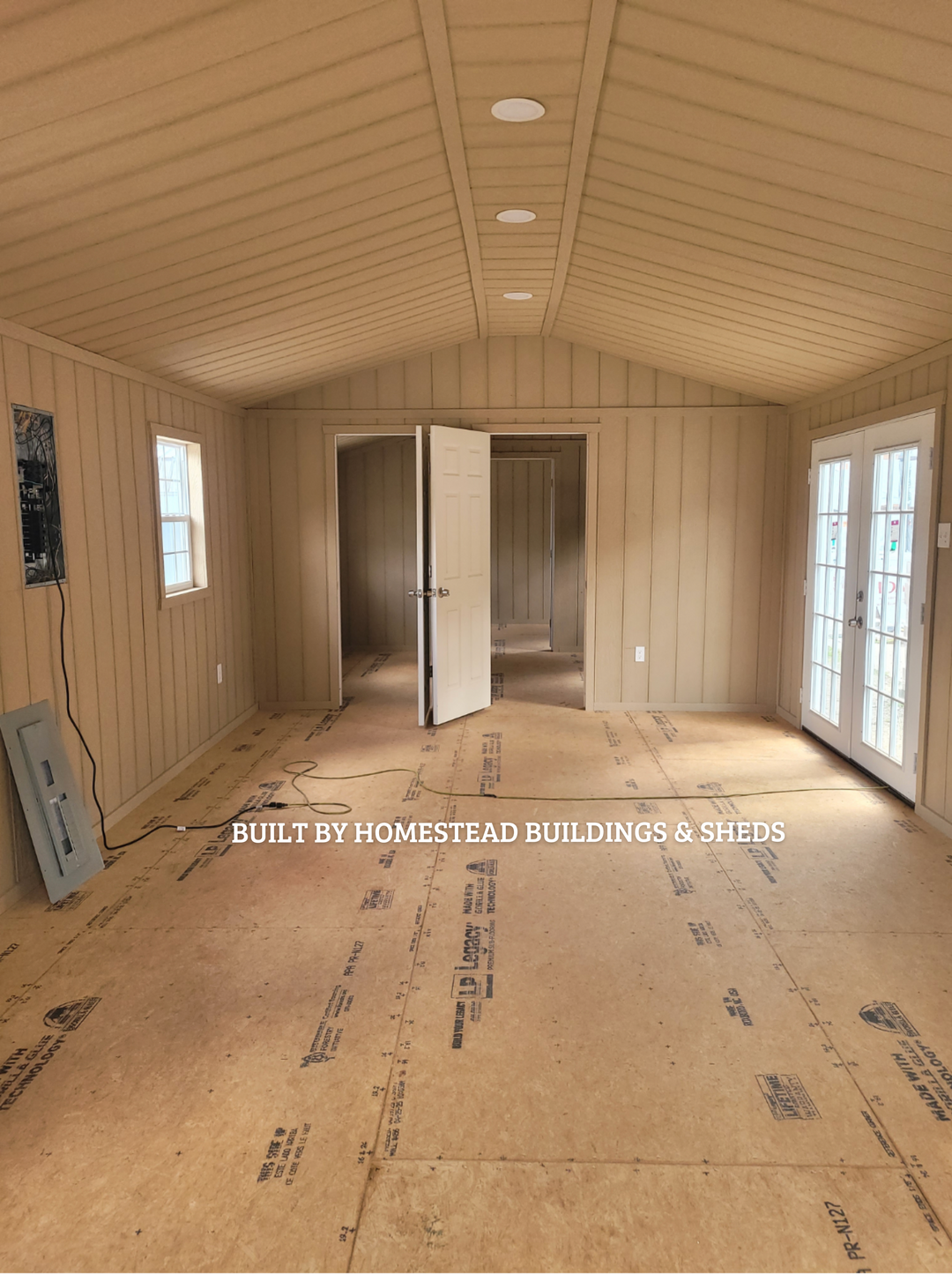 14x48 Finished Cottage with Porch Design #285