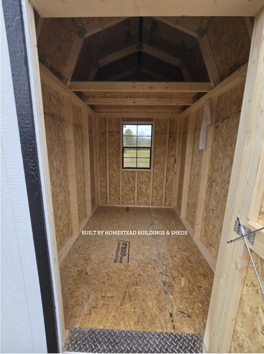 6x8 Utility High Barn Design #291