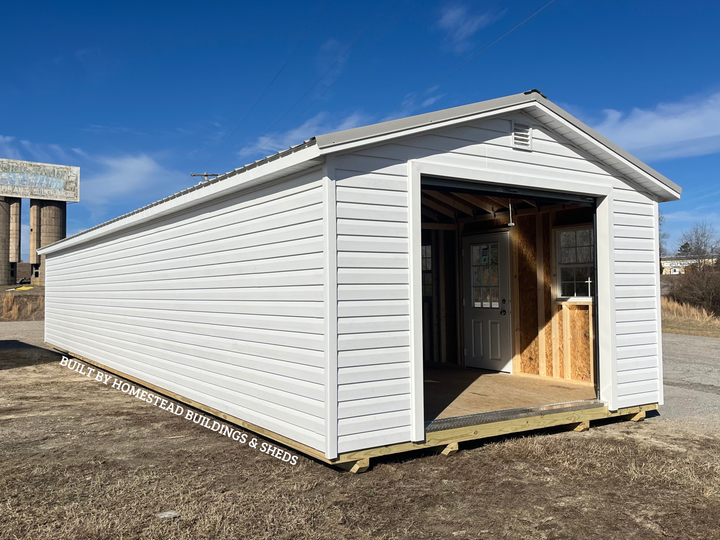 Pvc Garage Frame 14x48 Heavy Duty Deluxe Vinyl A-Frame Garage Design #189 – Homestead ...