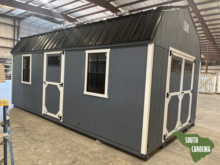12x20 Deluxe High Barn with Electrical #SC8