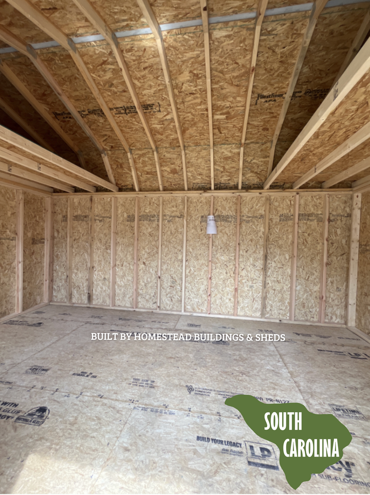 10x16 Deluxe High Barn #SC1