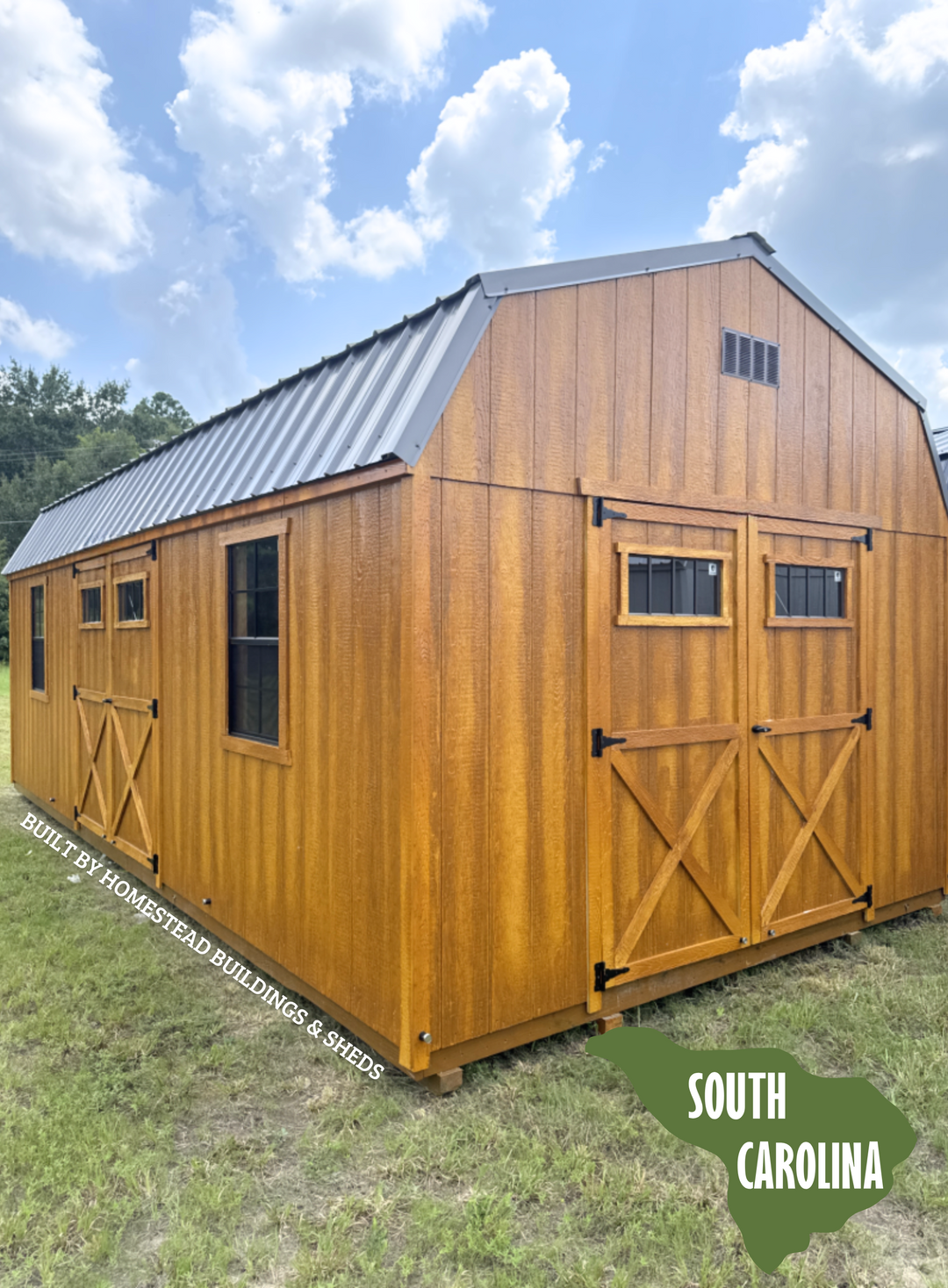 12x24 Deluxe High Barn #SC9