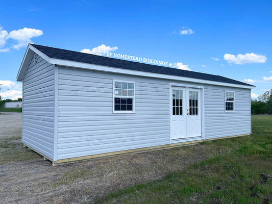 12x32 Deluxe Vinyl A-Frame Design #214