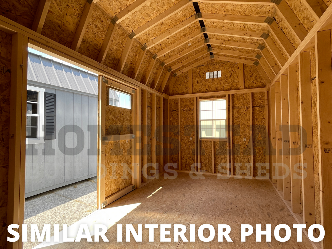 8x12 Deluxe High Barn Design #216