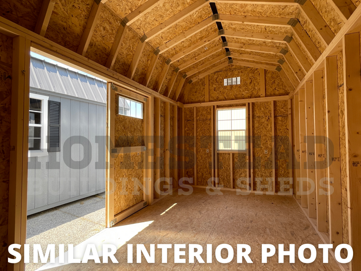 8x12 Deluxe High Barn Design #216