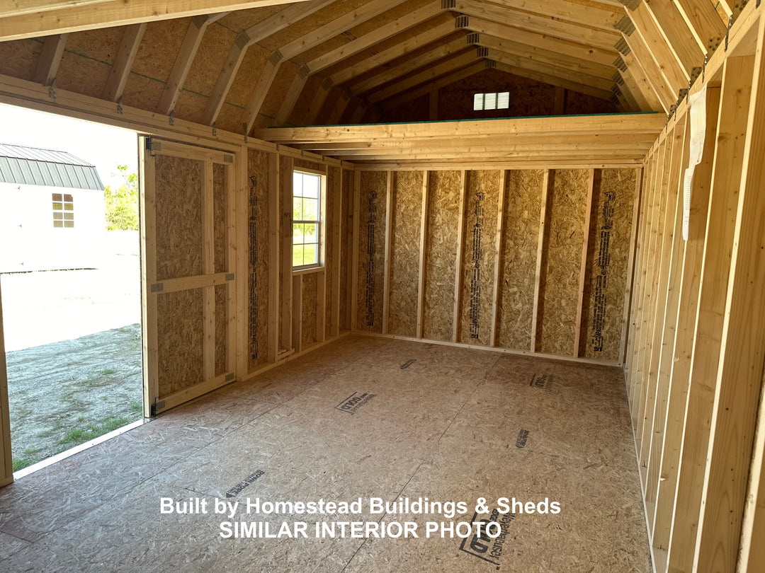 10x16 Deluxe High Barn Design #162