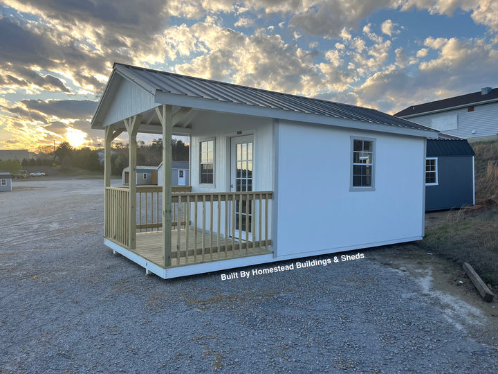 10x20 Deluxe A-Frame Cabin Design #297
