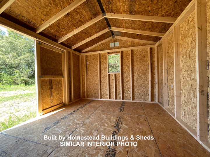 10x12 Utility A-Frame Design #283