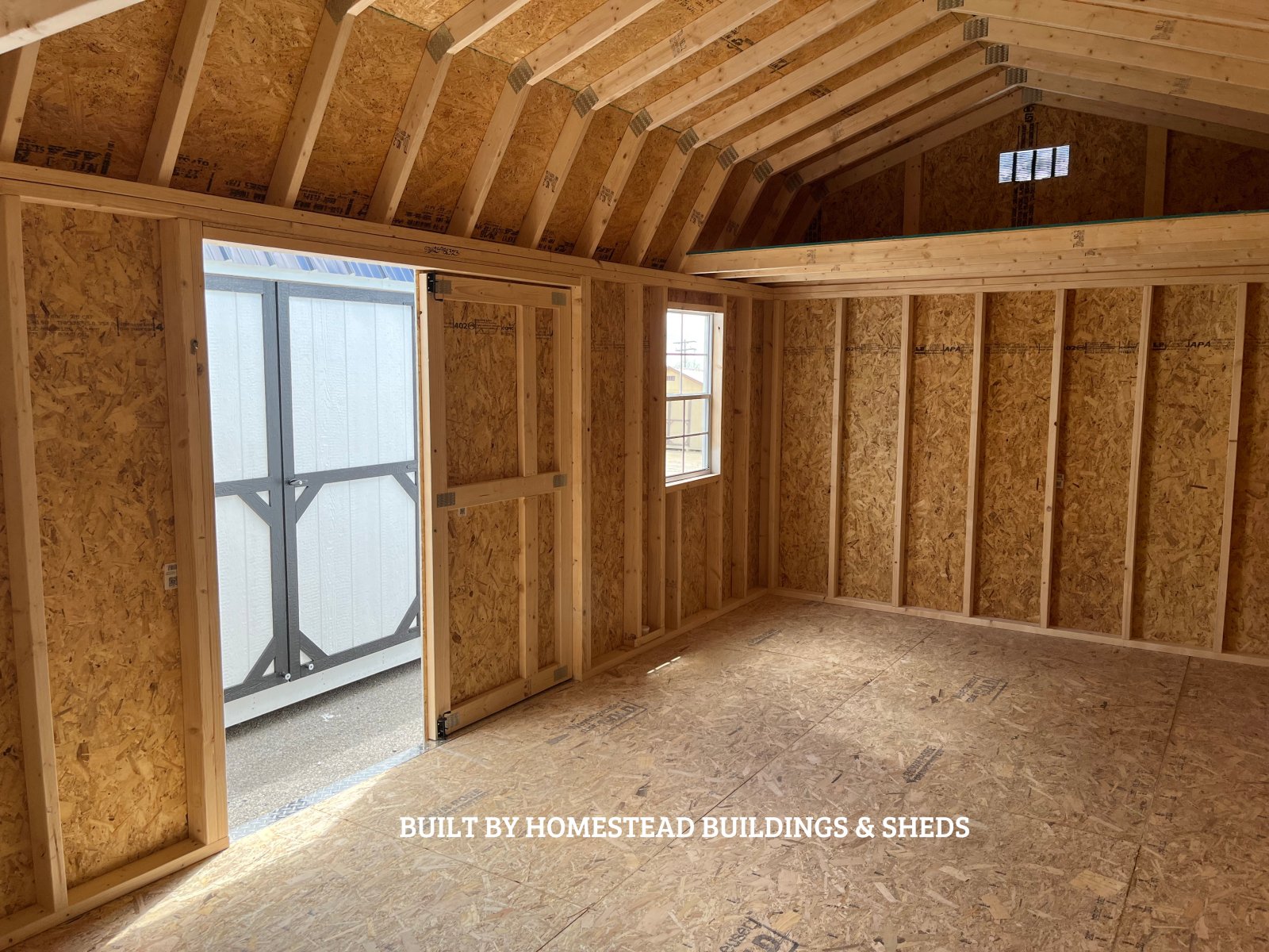 10x16 Deluxe High Barn Design #26 – Homestead Buildings & Sheds