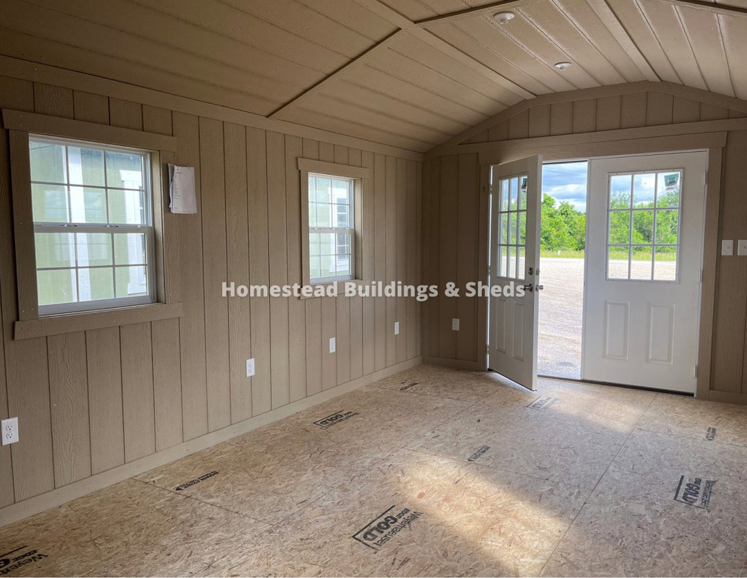12x20 Finished Cottage Design #20 - Homestead Buildings & Sheds