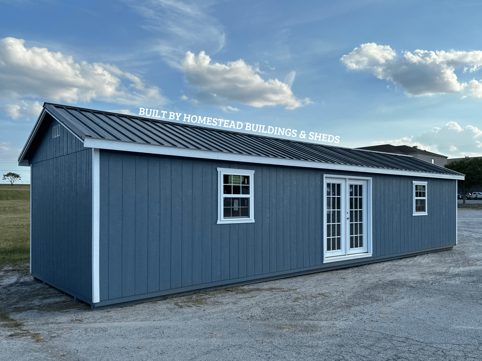 12x40 Deluxe A-Frame with Electrical Design #75 – Homestead Buildings ...