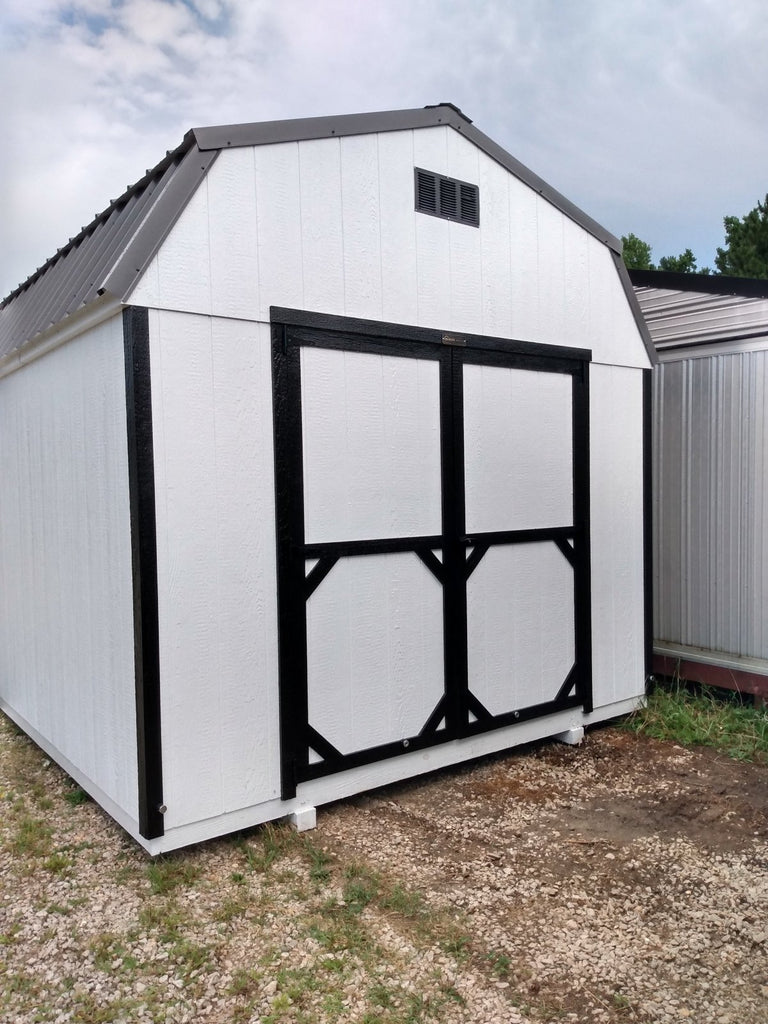 10x12 Deluxe High Barn with no Loft Style #AABH26266823 - Homestead Buildings & Sheds