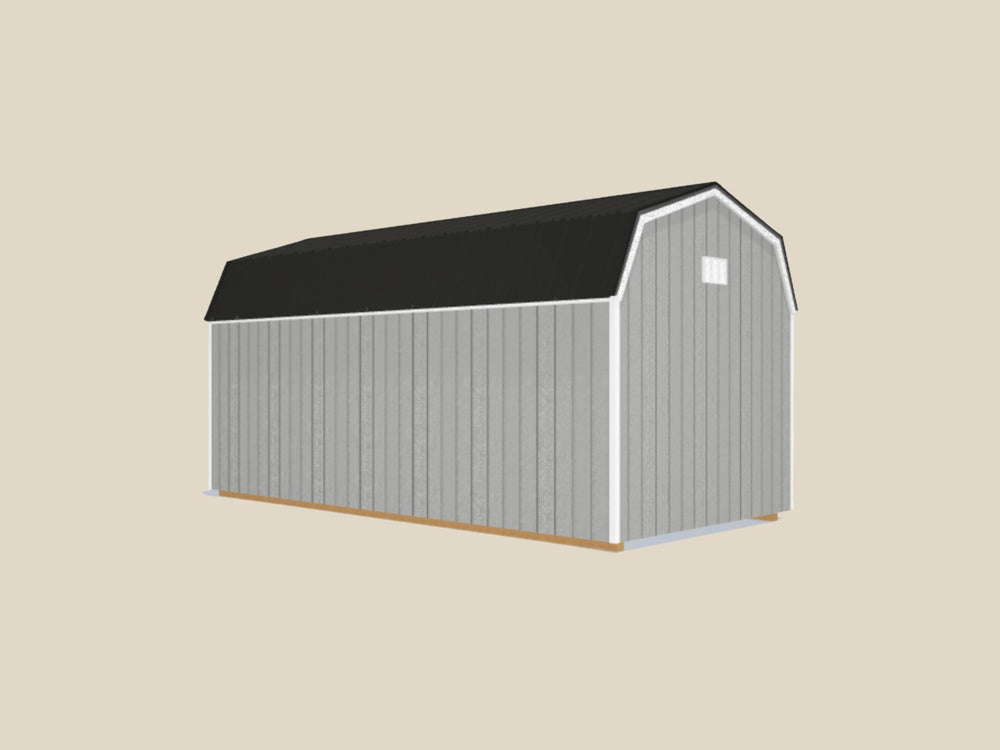 10x20 Deluxe High Barn with Electrical Stock #AABH26167023 - Homestead Buildings & Sheds