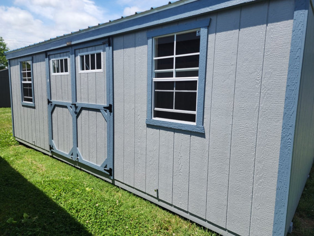 10x20 Workshop with Electrical Stock #WH25491722 - Homestead Buildings & Sheds