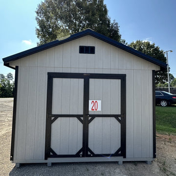 12x12 Deluxe A-Frame Stock #PDH25834723 - Homestead Buildings & Sheds