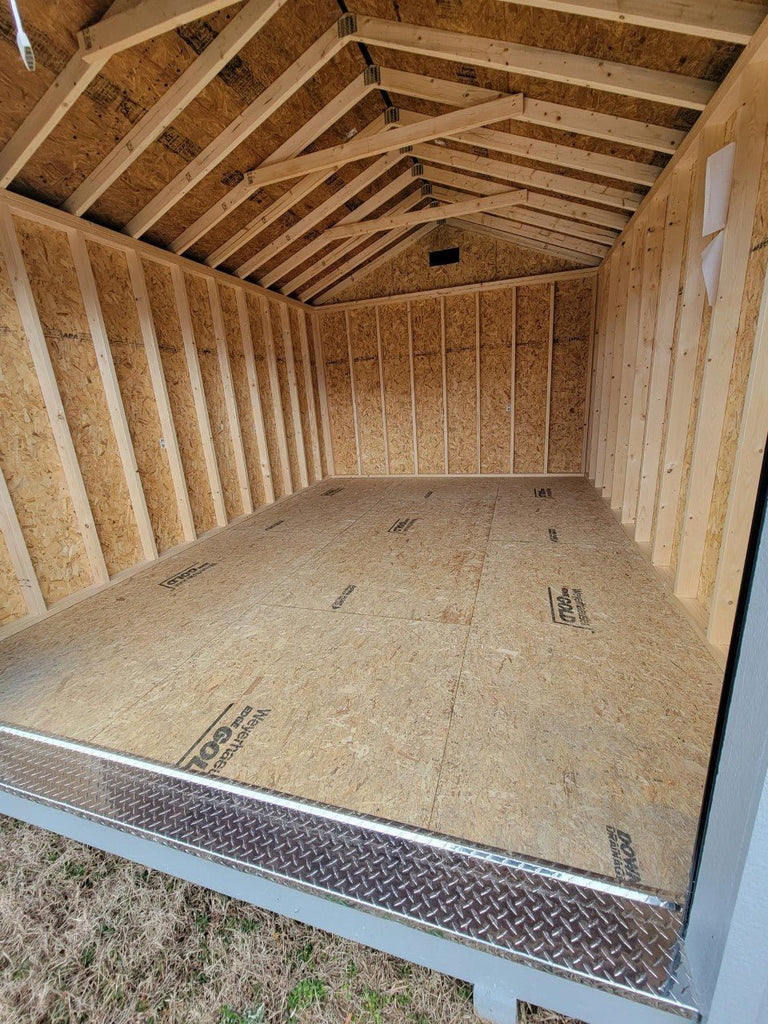 12x16 Deluxe A-Frame Stock #PDH25757522 - Homestead Buildings & Sheds