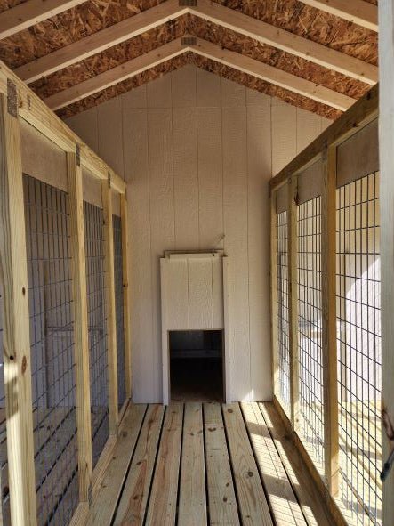 12x16 Dog Kennel Style #NC25943523 - Homestead Buildings & Sheds