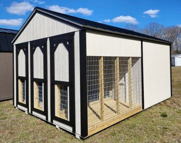 12x16 Dog Kennel Style #NC25943523 - Homestead Buildings & Sheds