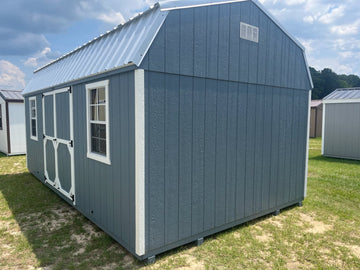 12x20 Deluxe High Barn Stock #AABH26113923 - Homestead Buildings & Sheds