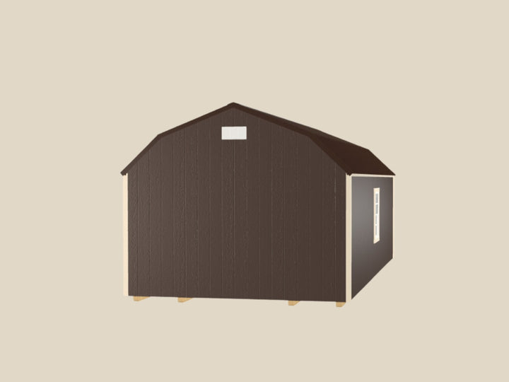 12x24 Deluxe High Barn Style #SBH25816623 - Homestead Buildings & Sheds