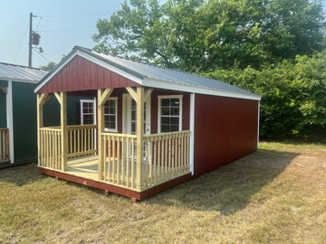 12x24 Workshop Stock #AASH26087923 - Homestead Buildings & Sheds