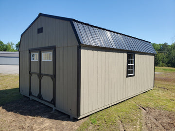 14x20 Deluxe High Barn with Electrical Stock #SBH25849923 - Homestead Buildings & Sheds