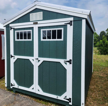 8x10 Workshop Stock #AASH26165123 - Homestead Buildings & Sheds