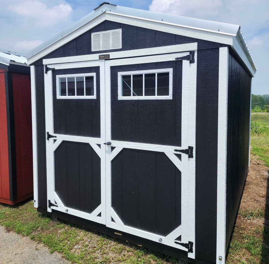 8x12 Workshop Stock #AASH26165623 - Homestead Buildings & Sheds