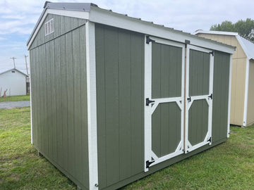 8x12 Workshop Stock #AASH26237823 - Homestead Buildings & Sheds